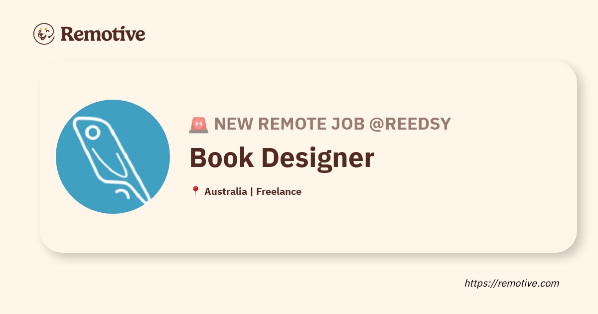 book cover designer remote jobs