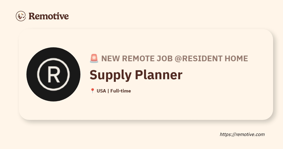 Supply Planner