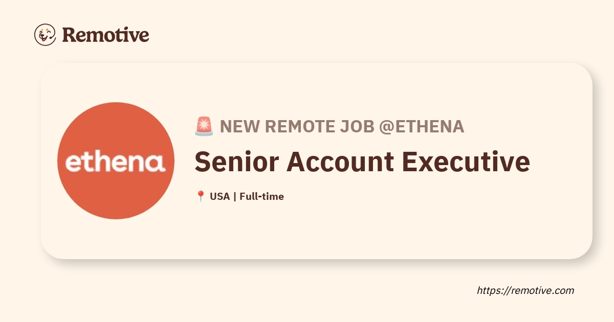 Senior Account Executive