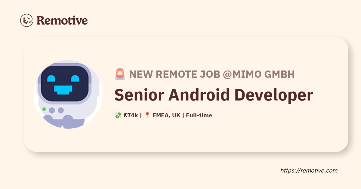 Senior Android Developer