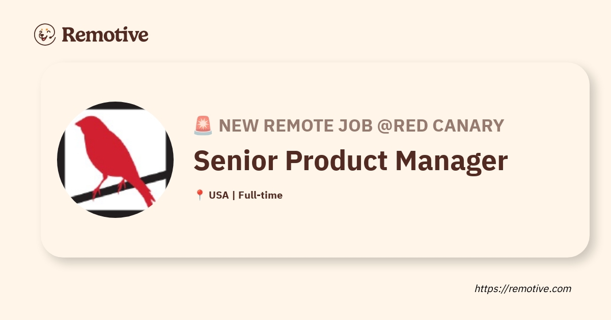 Senior Product Manager