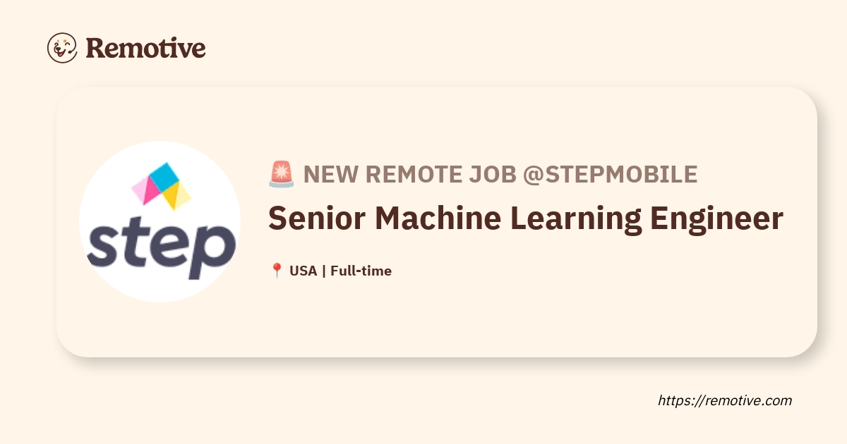 Senior Machine Learning Engineer