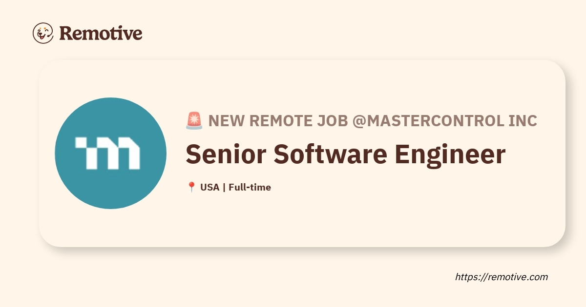 Senior Software Engineer