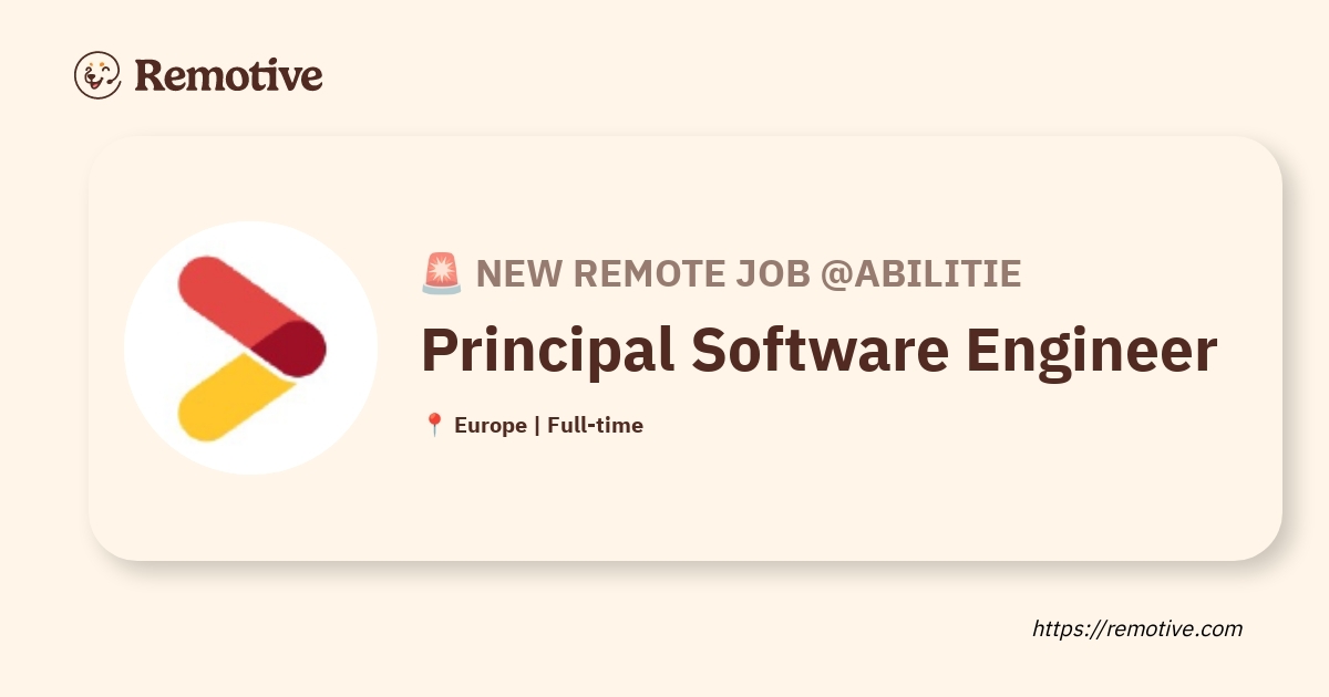 Principal Software Engineer