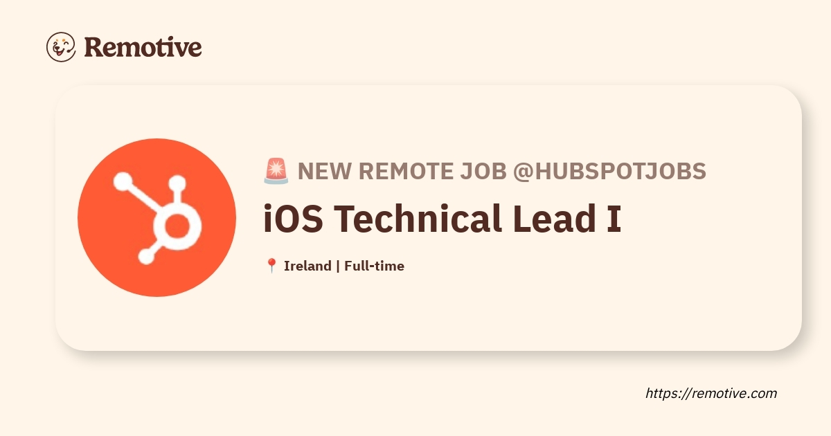 iOS Technical Lead I