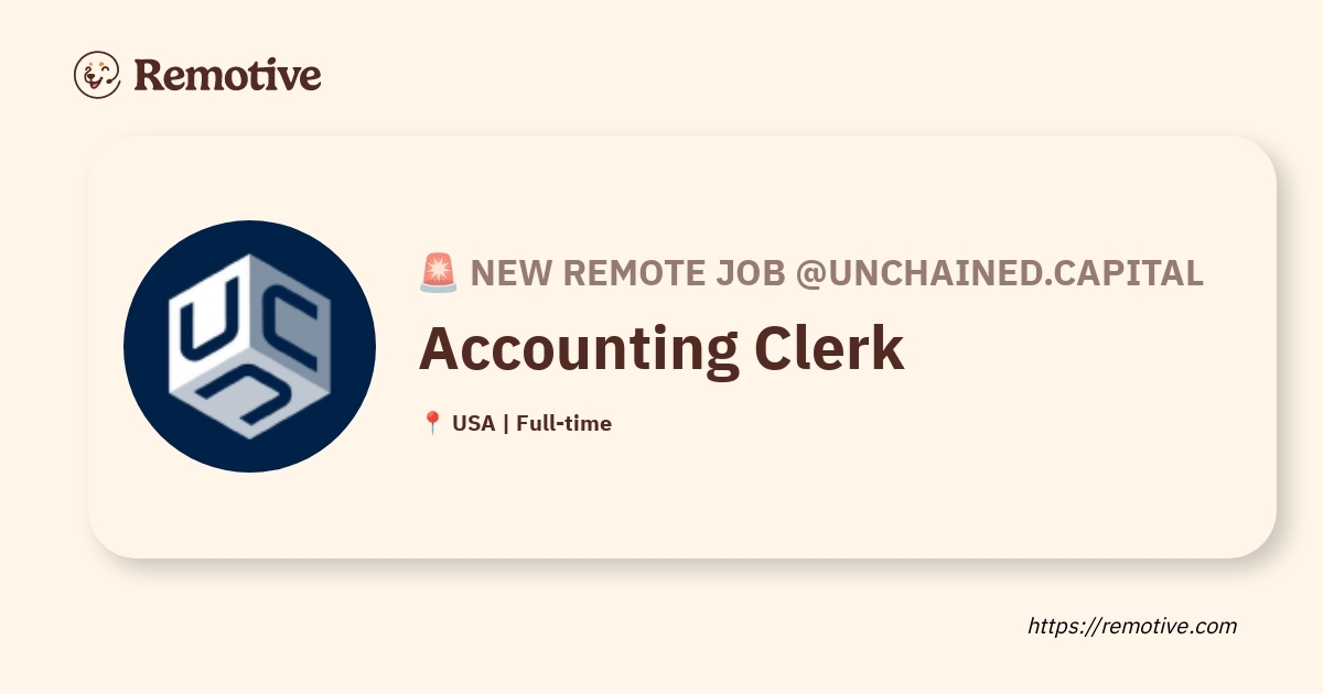 Accounting Clerk