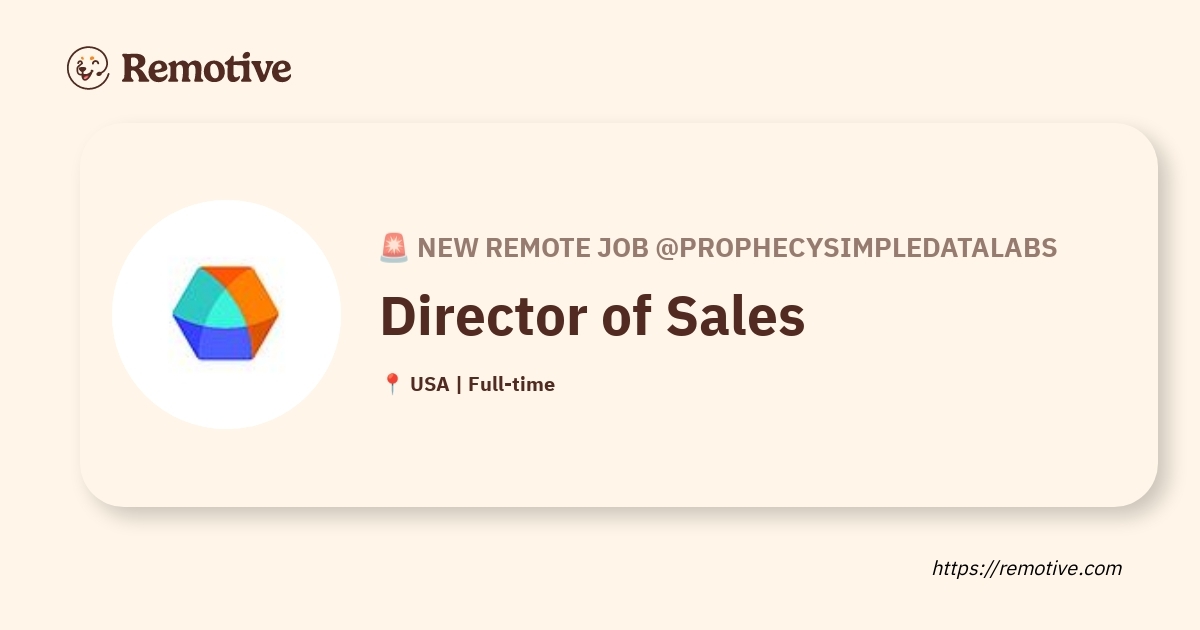 Director of Sales