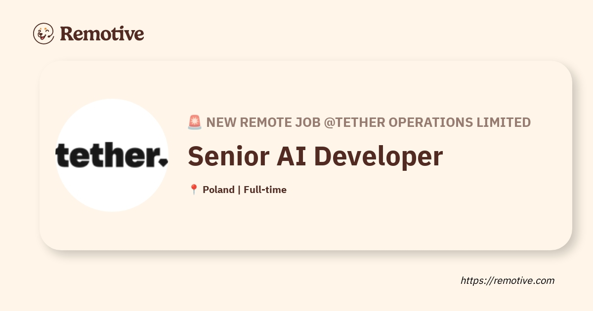 Senior AI Developer