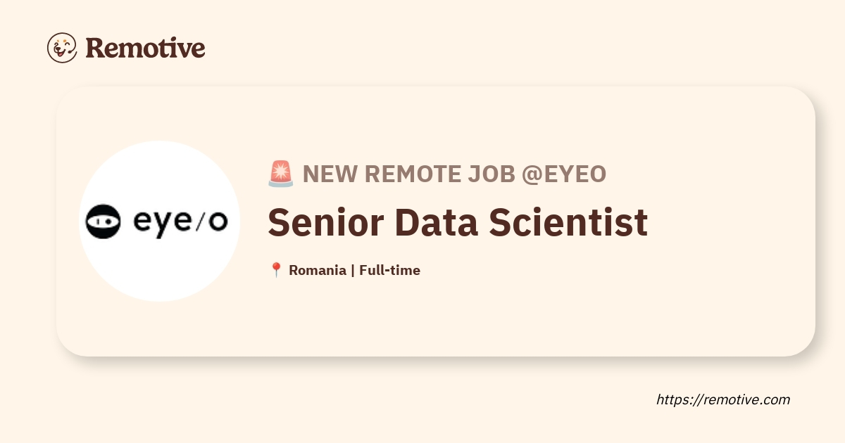 Senior Data Scientist