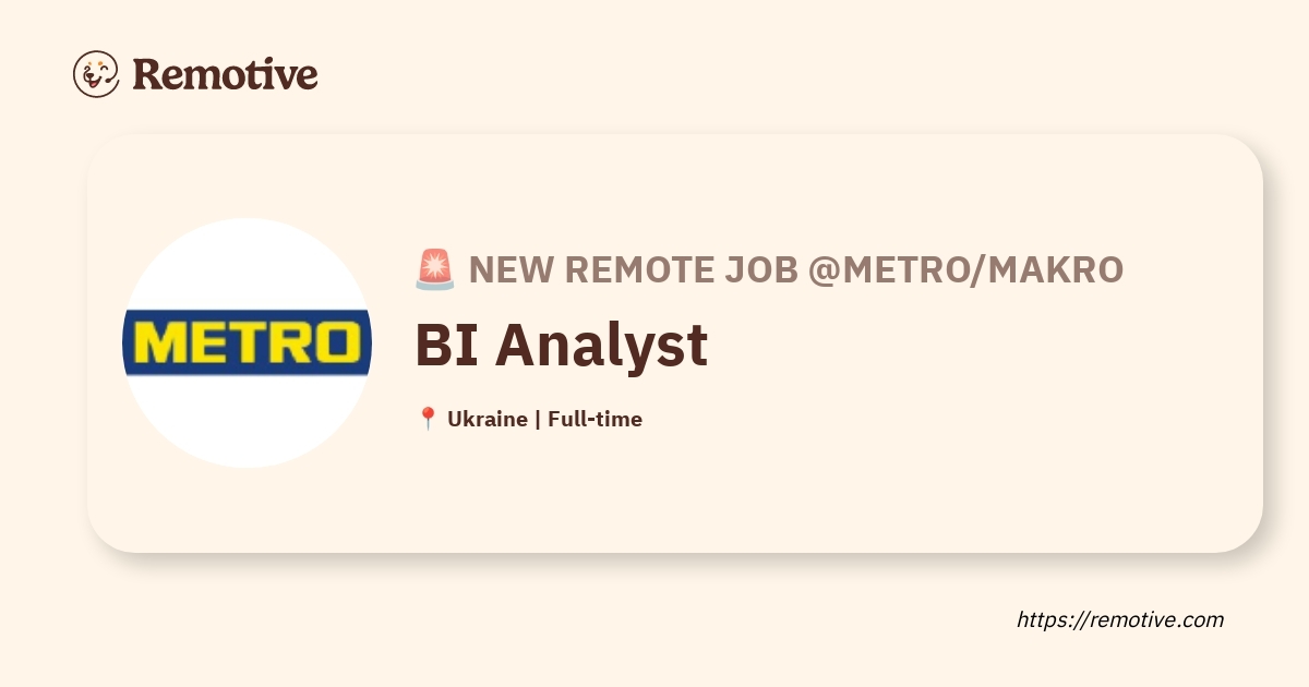 BI Analyst