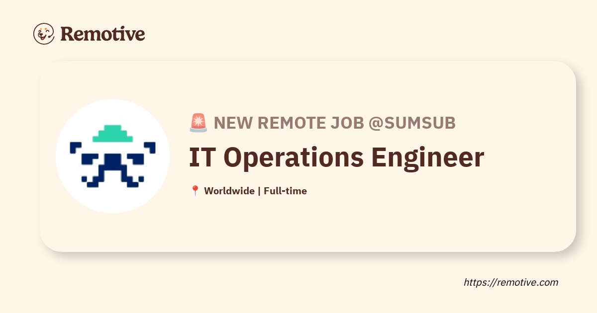 IT Operations Engineer