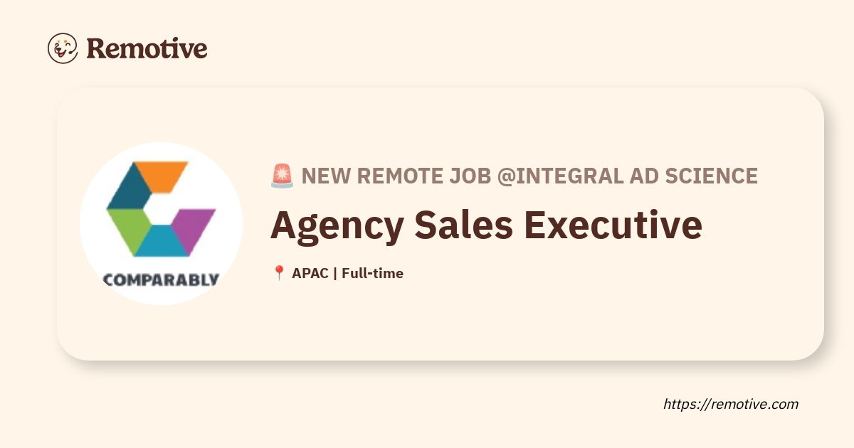 Agency Sales Executive