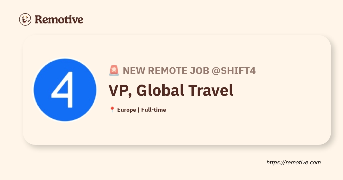 VP, Global Travel