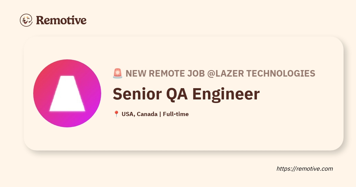 Senior QA Engineer