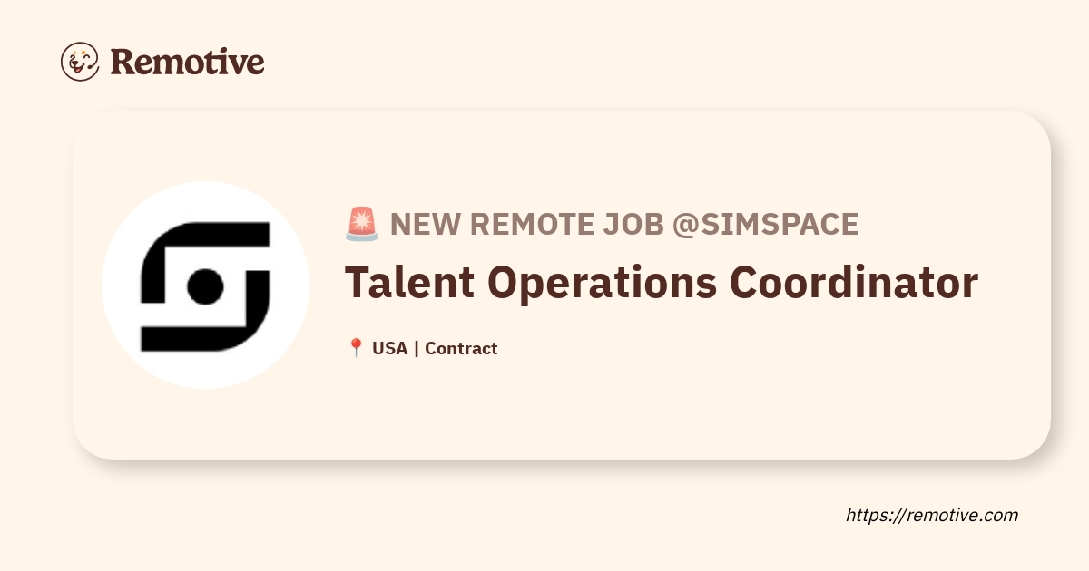 Talent Operations Coordinator