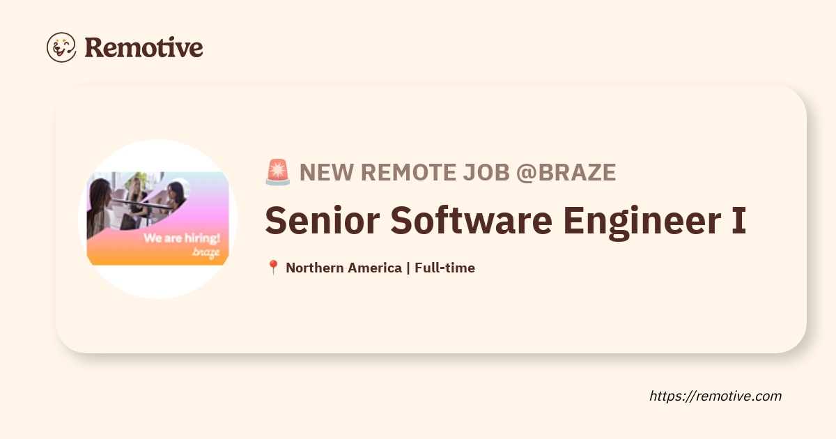 Senior Software Engineer I