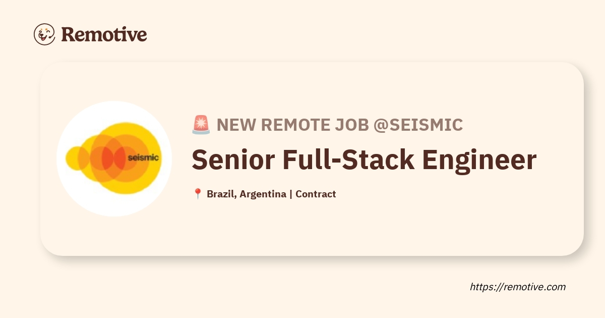 Senior Full-Stack Engineer