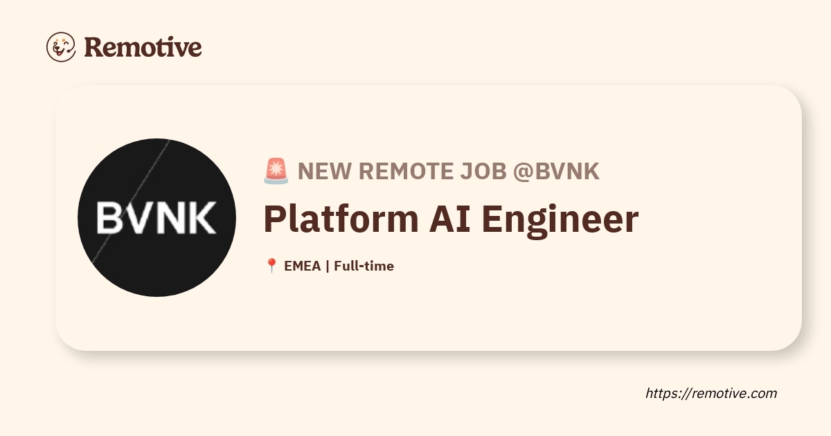 Platform AI Engineer