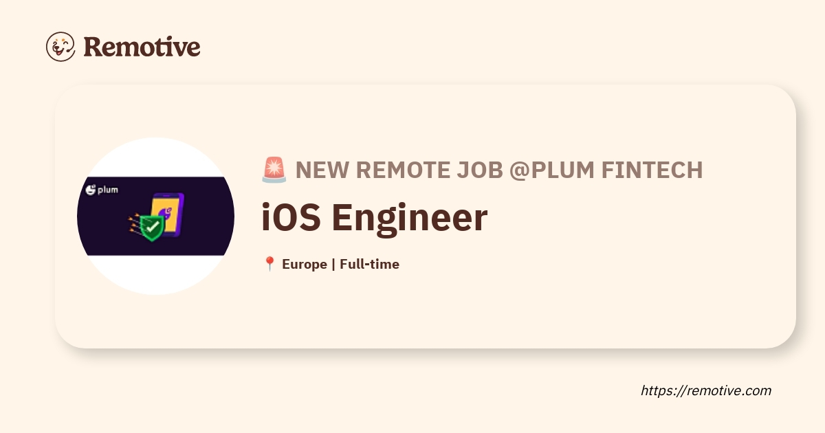 iOS Engineer