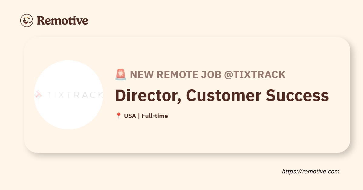 Director, Customer Success