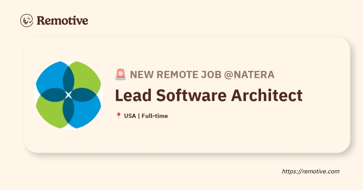 Lead Software Architect