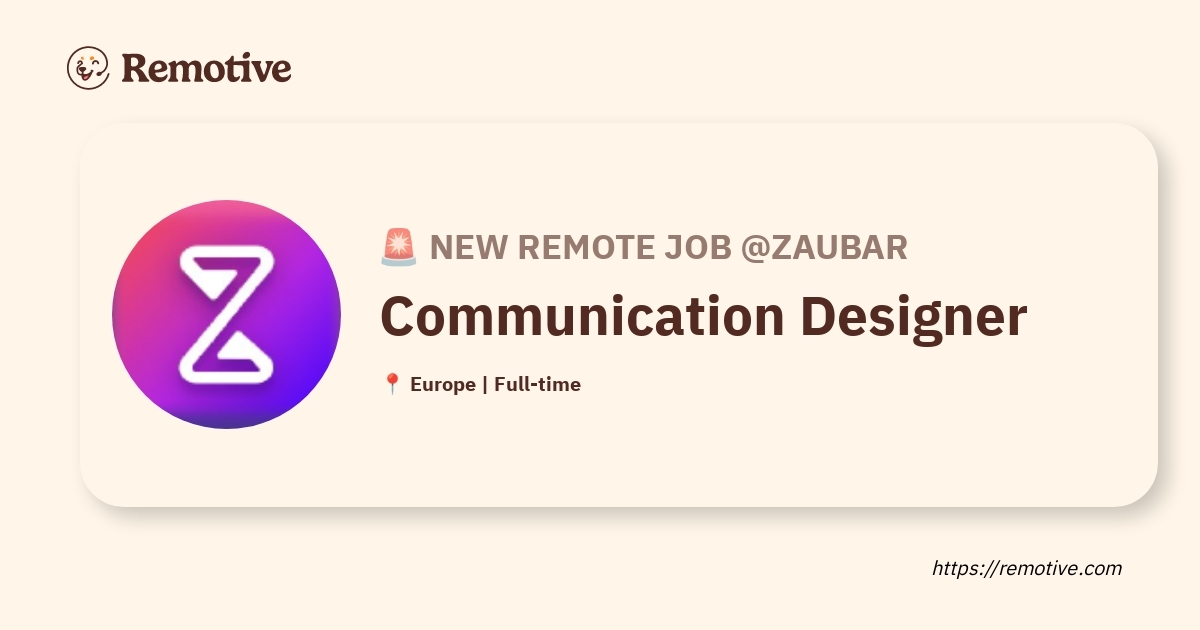 Communication Designer