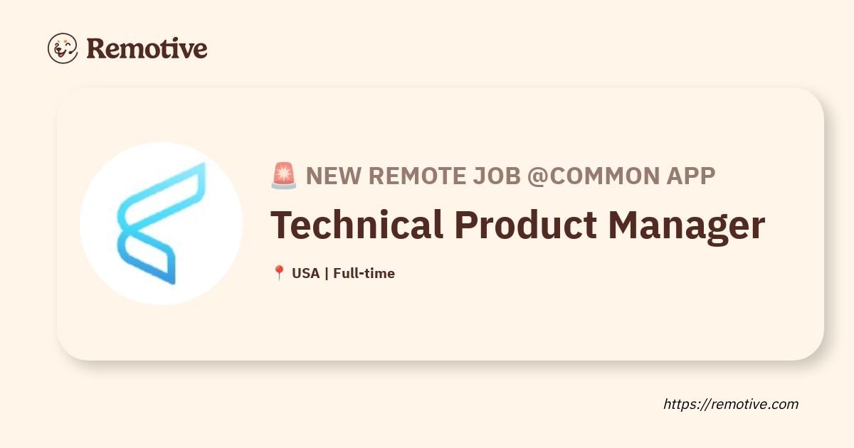 Technical Product Manager