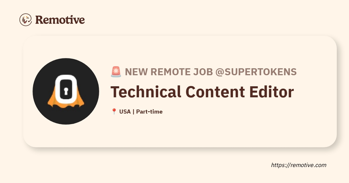 Technical Content Editor