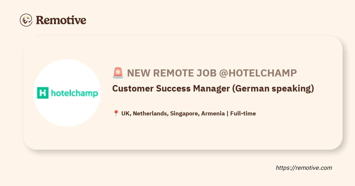 Customer Success Manager (German speaking)