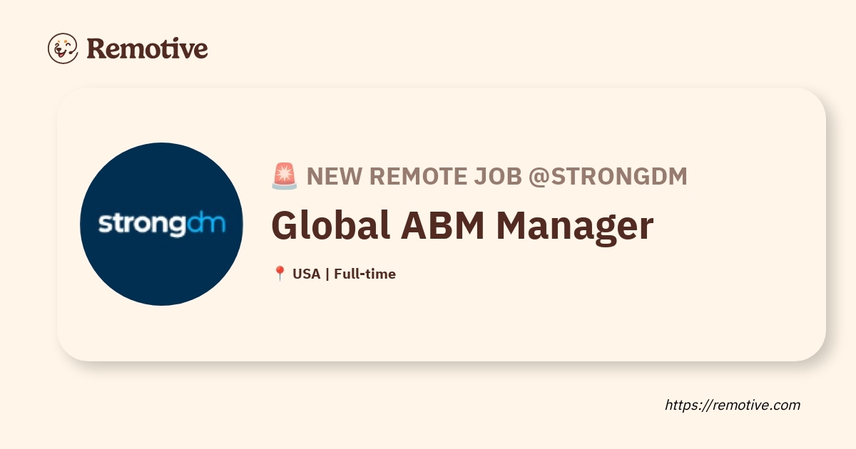 Global ABM Manager