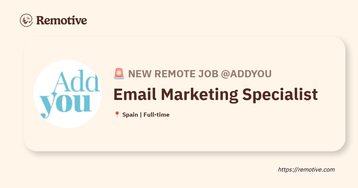 Email Marketing Specialist