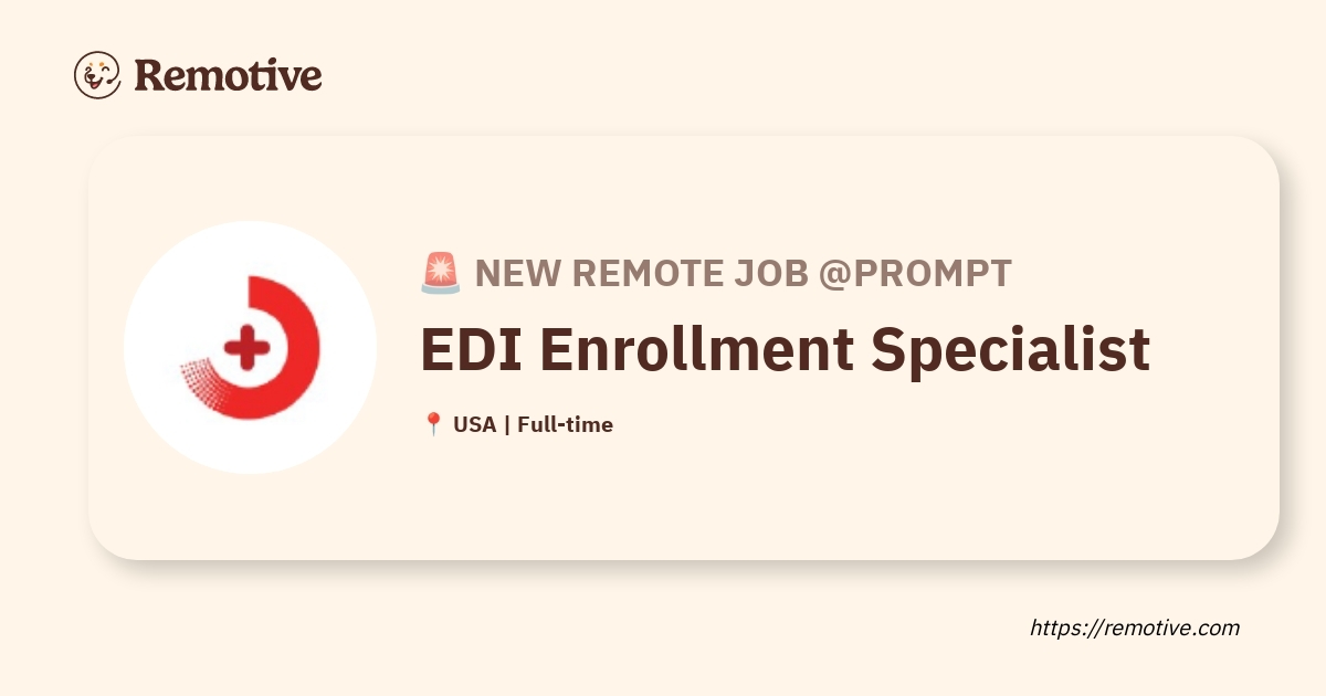 EDI Enrollment Specialist