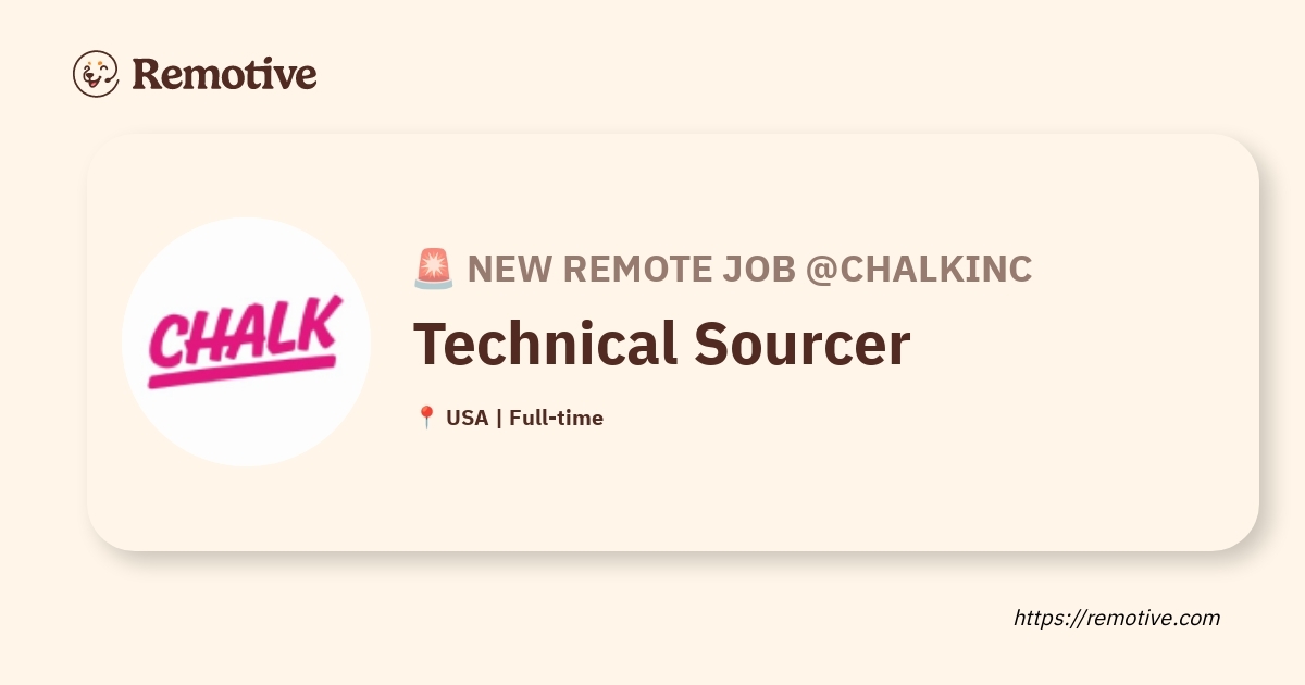 Technical Sourcer