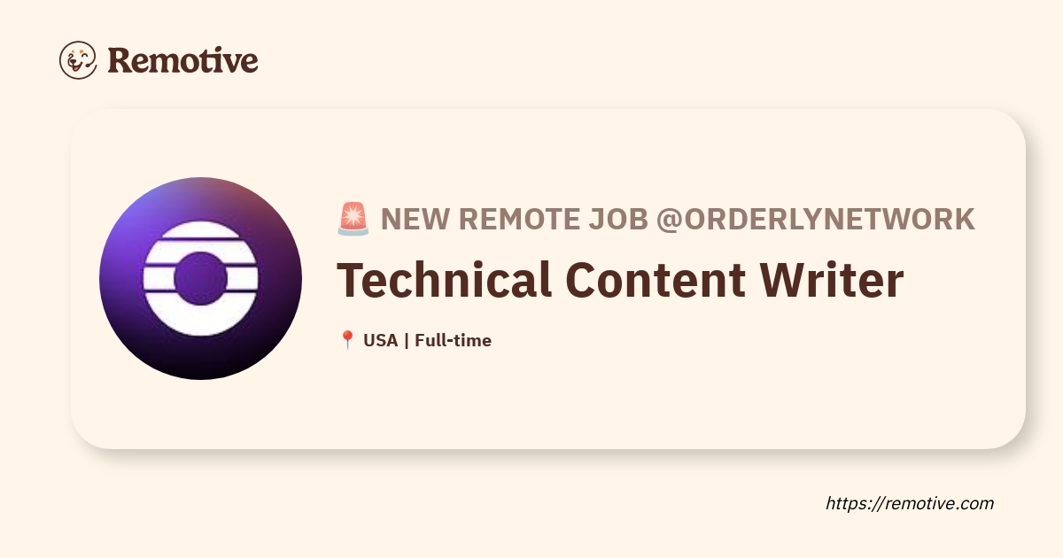 Technical Content Writer