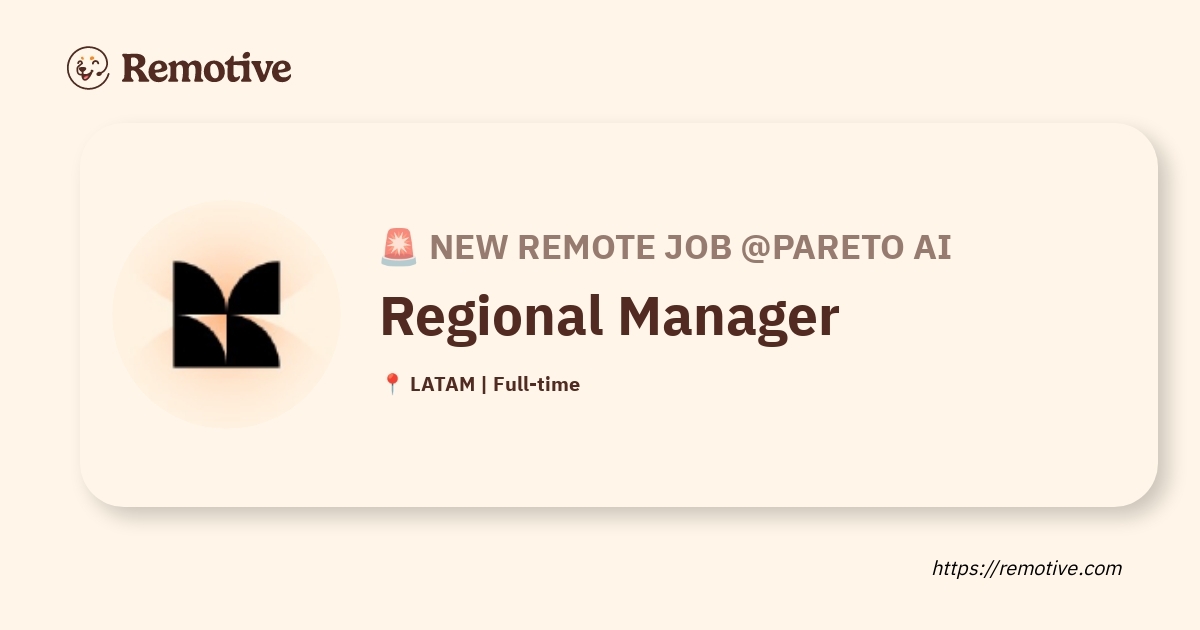 Regional Manager