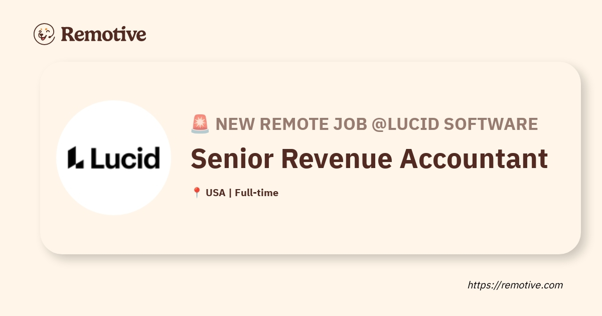 Senior Revenue Accountant