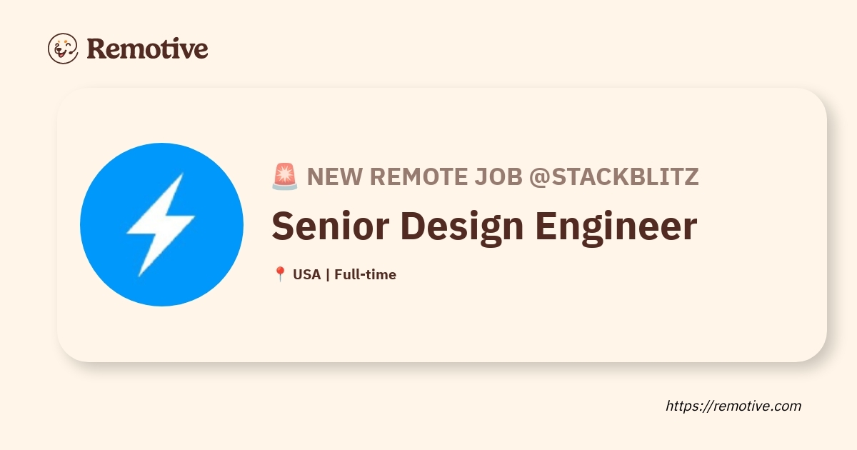 Senior Design Engineer