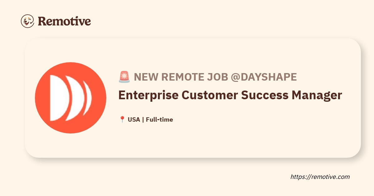 Enterprise Customer Success Manager