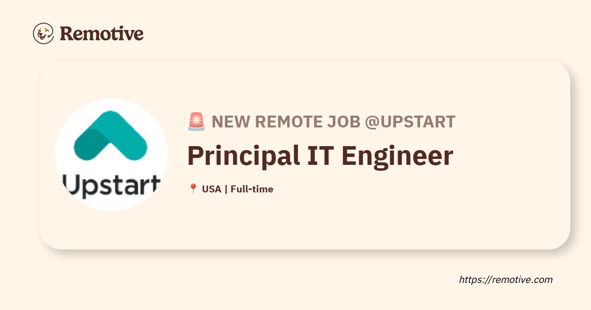 Principal IT Engineer