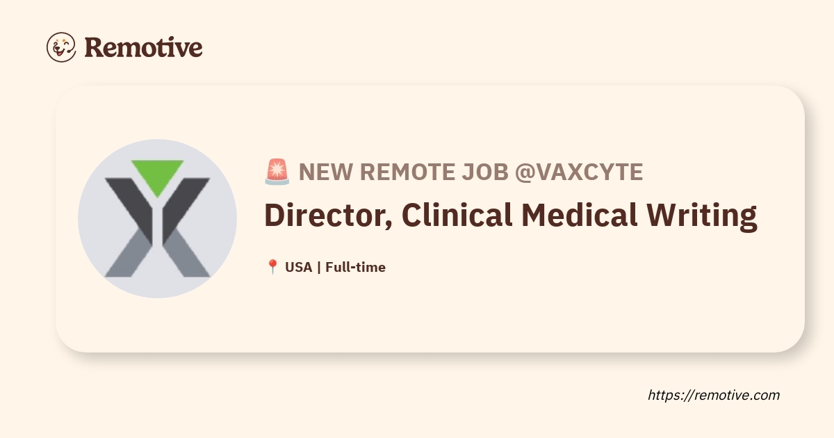 Director, Clinical Medical Writing