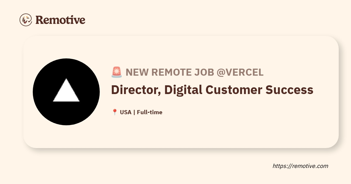 Director, Digital Customer Success