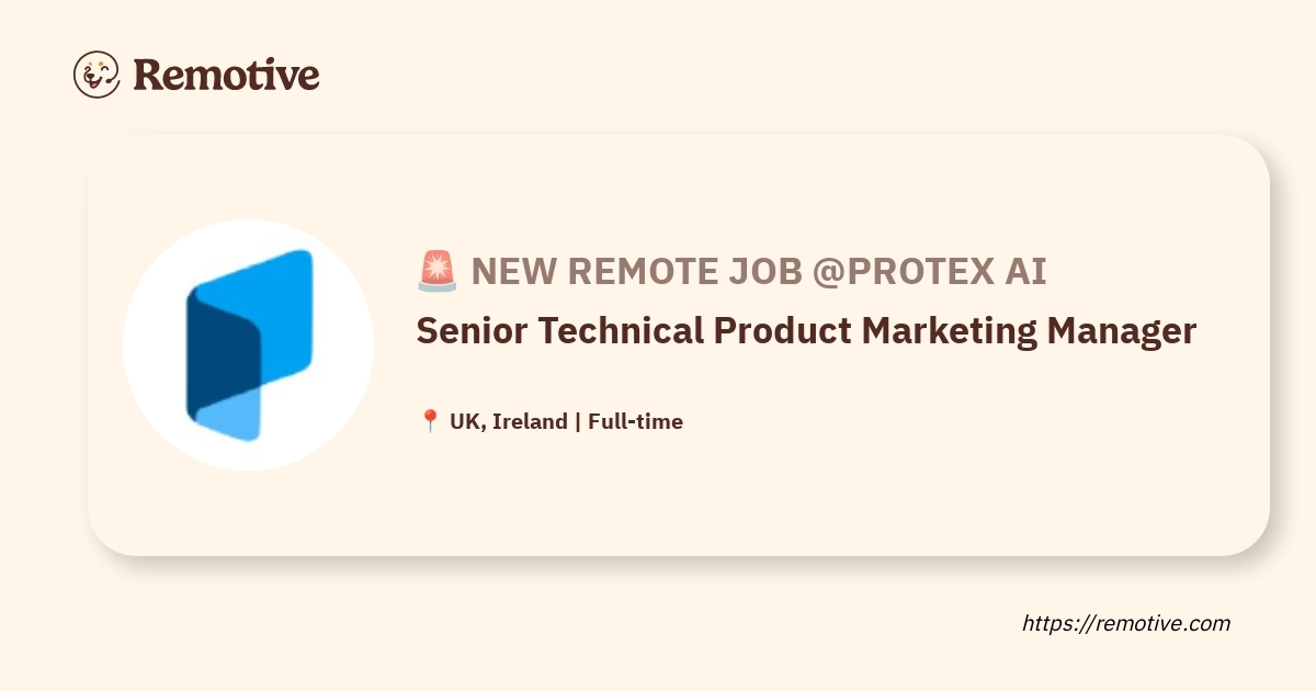 Senior Technical Product Marketing Manager