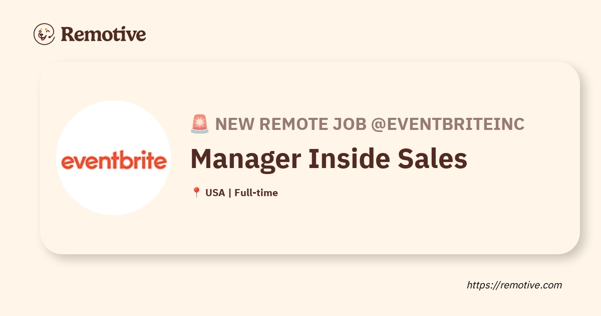 Manager Inside Sales