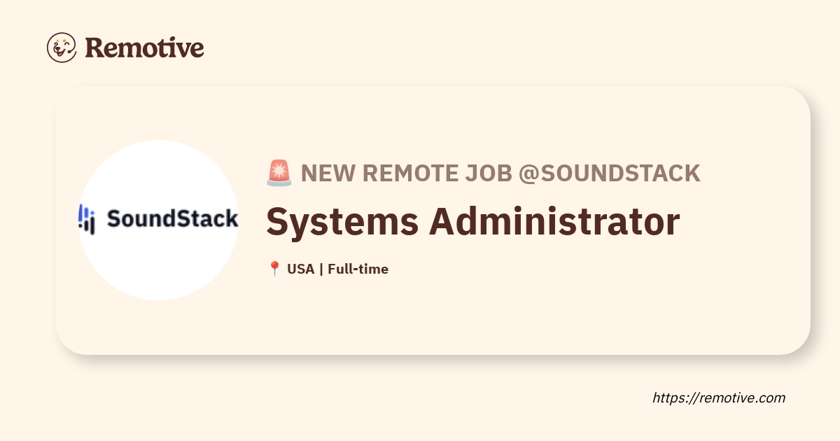 Systems Administrator