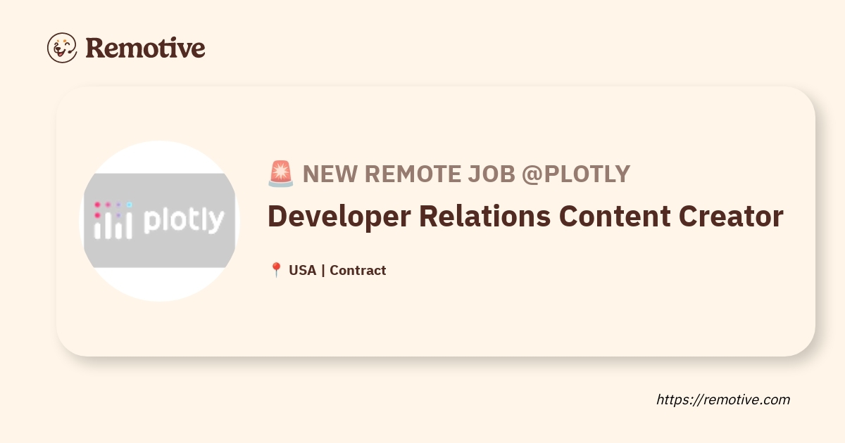 Developer Relations Content Creator