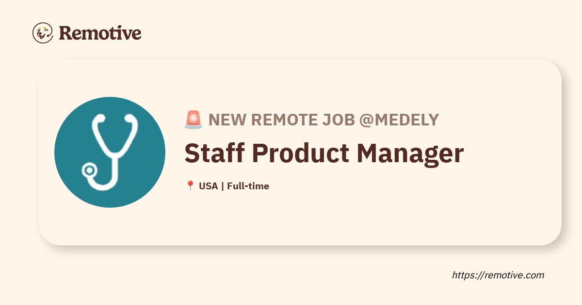 Staff Product Manager