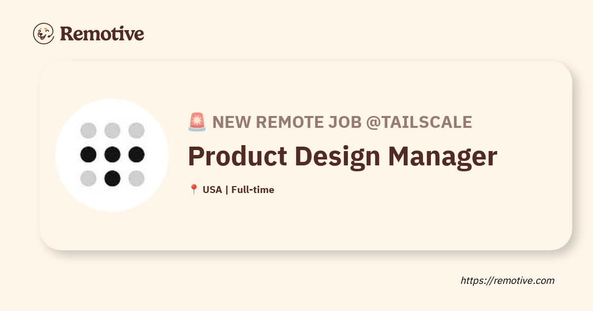 Product Design Manager