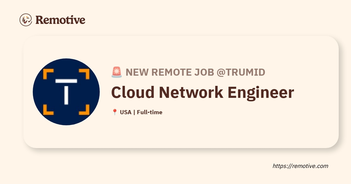 Cloud Network Engineer