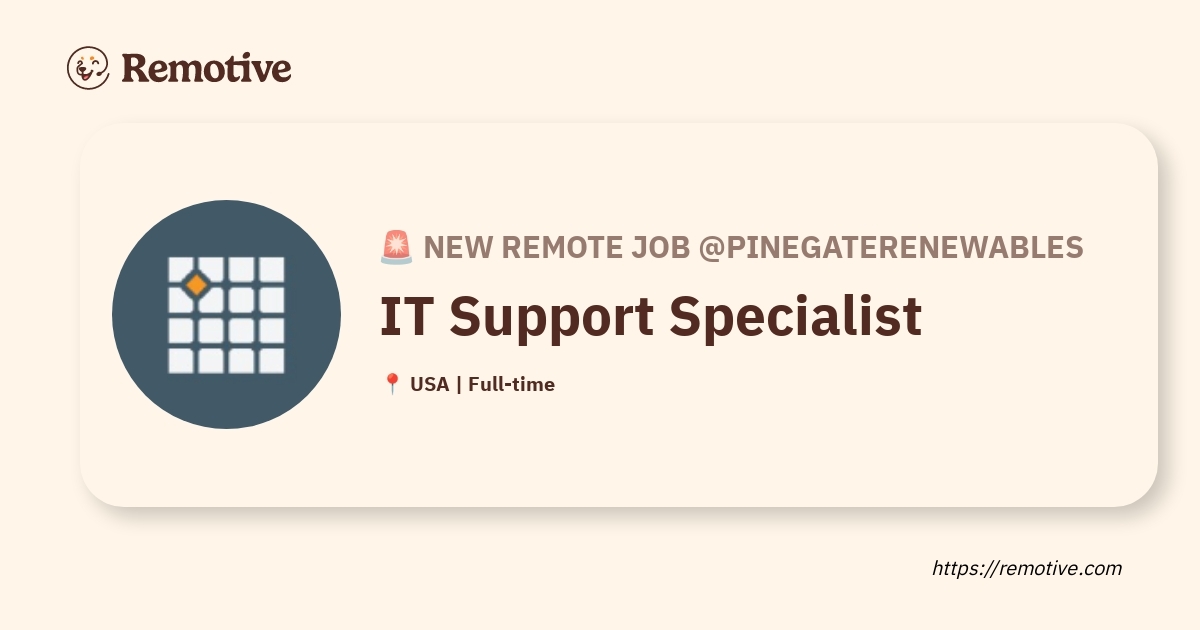 IT Support Specialist