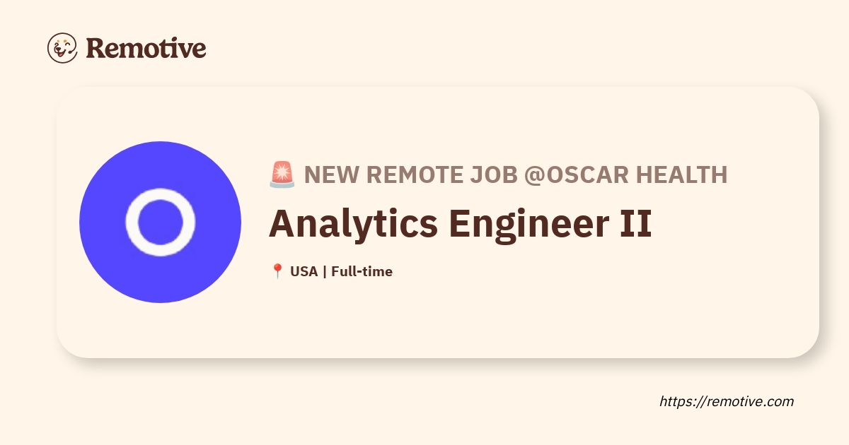 Analytics Engineer II